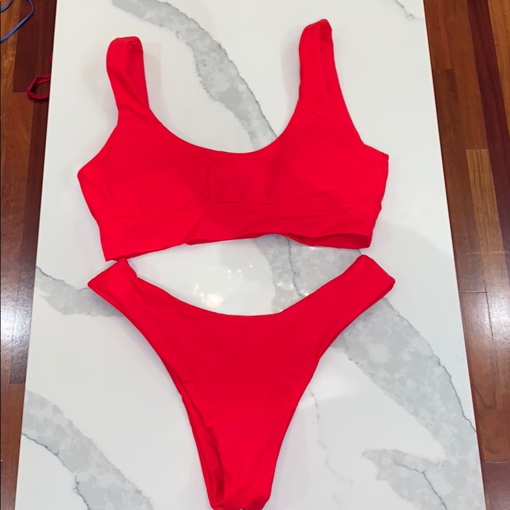 Red bikini